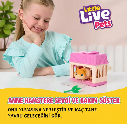 Petipuff Mini Evcil Hayvan Oyun Evi 🐹💕 – Sevimli Hayvan Figürlü Oyun Seti